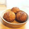 やまのんmam's cooksnap of when they made サーターアンダギー.