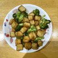 ぢぞう's cooksnap of when they made ブロッコリーと豆腐の激ウマ中華炒め.