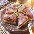 otamatamao's cooksnap of when they made レンジで簡単⁂もちもち三色水無月.