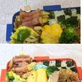 ゆけり３兄弟's cooksnap of when they made お弁当用。簡単♪ポテトベーコン巻き.