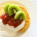 管理栄養士さおりん's cooksnap of when they made パン粉でパンケーキ 林檎のコンポート添え.