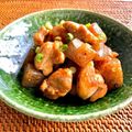 お料理ニャロメ's cooksnap of when they made 鶏モモ肉とこんにゃくのピリ辛炒め☆.