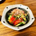 ねっちゃんっ's cooksnap of when they made 簡単！トマトとシソと鰹節のシンプルサラダ.