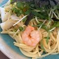 OKEI420's cooksnap of when they made 簡単に人気店の味！タパス風スパゲティ.