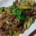 すずぱく's cooksnap of when they made 牛肉とセロリの野菜炒め.