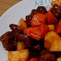のんいちこ's cooksnap of when they made 牛肉のウエスタン風★神戸学校給食.