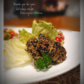 inyako's cooksnap of when they made ささみのセサミソテー.