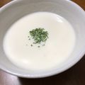 USACO66's cooksnap of when they made 玉ねぎだけの冷製スープ.
