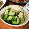 低カロ探検隊's cooksnap of when they made ごまたっぷり■きゅうりの味噌和え■.