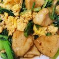 とかげのおかあさん's cooksnap of when they made 節約！ムネ肉と小松菜のオイスターソース炒.