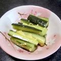 サカジイ's cooksnap of when they made ピリ辛きゅうり♪簡単ごま油トウバンジャン.