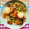 チェックのミニくま's cooksnap of when they made 煮込んでコクのノンシュガー八宝菜.