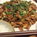 mytm1119's cooksnap of when they made 牛バラ肉の柚子胡椒いため.