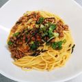 あたりめっこ's cooksnap of when they made 簡単絶品！和風♡柚子胡椒納豆パスタ.