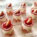 ３匹の大ぶたママ's cooksnap of when they made 可愛い♥いちごのヨーグルトムース♥.