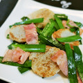 アイリッシュショコラ's cooksnap of when they made 長芋とベーコンとにら炒め.