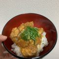 みーちゃん★1103's cooksnap of when they made あっさり☆チキンの梅みぞれ丼♪.