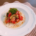 luna7777's cooksnap of when they made トマトとツナのさっぱりそうめん.
