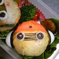 弥生姫's cooksnap of when they made キャラ弁☆クルル曹長（ケロロ）.