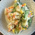 R2016's cooksnap of when they made 卵アレルギーっ子の★ぱくぱく★ポテサラ★.