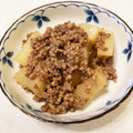 いやんのん＊'s cooksnap of when they made だいこんと合挽き肉の煮物.