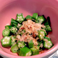 のぞみ～る★'s cooksnap of when they made 簡単　おくらのお浸し.