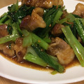 ねみねみ's cooksnap of when they made シャキ旨【豚と小松菜のオイスター炒め】.