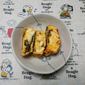 NAOばあさん's cooksnap of when they made ゴーヤの佃煮を入れた卵焼き.