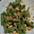 yuyu7☆'s cooksnap of when they made さやいんげんの胡麻和え.