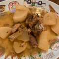 salymama's cooksnap of when they made サバの味噌煮缶と大根の煮物.