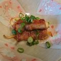 reyreina's cooksnap of when they made 〈話題入〉万能タレで！エリンギの豚巻き.
