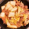 番場番's cooksnap of when they made ＊＊白菜と豚肉のバターぽん酢炒め＊＊.