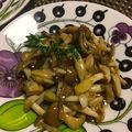 ローズマリーママ♪♪'s cooksnap of when they made トリュフ塩で♪香りも美味しいきのこソテー.