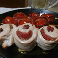 ダイナマイト漆黒's cooksnap of when they made ささみとトマトのヘルシー串焼き.