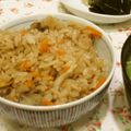 youtapapa's cooksnap of when they made 舞茸の炊き込みごはん.