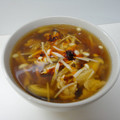 まほじょ's cooksnap of when they made 寒天とろみで☆きのこたっぷり酸辣湯.