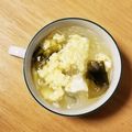 チェリーお母さん's cooksnap of when they made 卵とワカメの春雨スープ.