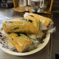 月✳Iris's cooksnap of when they made コツあり！トラ柄玉子の中太恵方巻き.