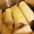 らびのゆうママ's cooksnap of when they made 米ぬか不要♪淡竹の茹で方～ゼロ活力なべ～.