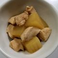 tamago大好き's cooksnap of when they made ♡鶏肉と大根の煮物.