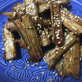わかぞ～'s cooksnap of when they made 揚げて感動！ゴボウのサクサクきんぴら★.