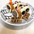 kome0516's cooksnap of when they made アンパンマン電車ケーキ.