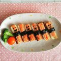 Newチヨコっと♪'s cooksnap of when they made ちくわのたらこマヨ焼き（お弁当）.