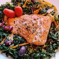 Lake☆Erie's cooksnap of when they made ラディッシュとケールのソテー.