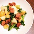 もちねこ☆'s cooksnap of when they made かぶいもウインナーのバターコンソメ炒め！.