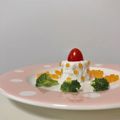 𝓈𝒽ℴ𝓇𝓉𝒸𝒶𝓀ℯ♡'s cooksnap of when they made 【簡単♡かわいい】水玉のミニケーキ 犬用.