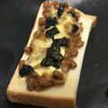 クックM6DK2O☆'s cooksnap of when they made これがハマる！！納豆トースト.