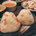 もんレシピ's cooksnap of when they made 福神漬けジャコごまおにぎり♪.