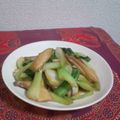 ３７チュウ's cooksnap of when they made チンゲン菜とエリンギのオイスター炒め.