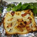 ルチアーノ★★★'s cooksnap of when they made 食パンとヨーグルトで簡単タルト・フランベ.
